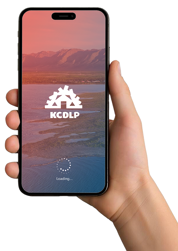 KCDLP on phone screen