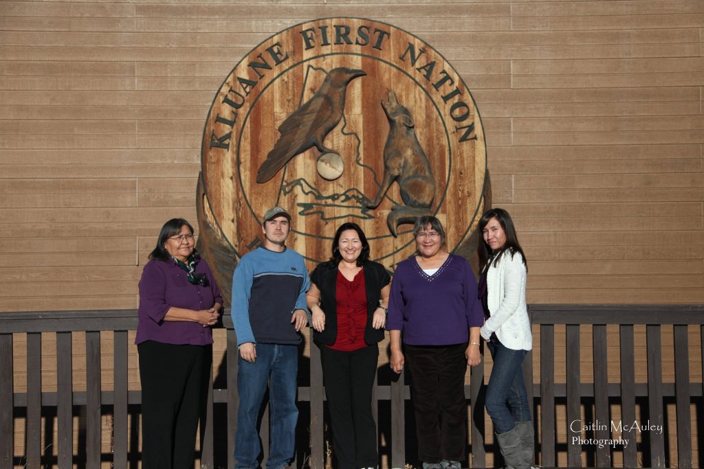Kluane First Nation signage and community