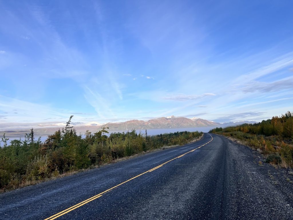 highway with beautiful view